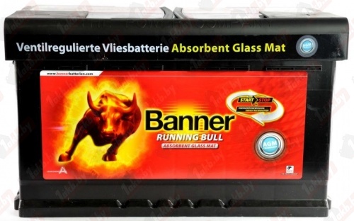 Banner Running Bull 58001 AGM Autobatterie 12V 80Ah