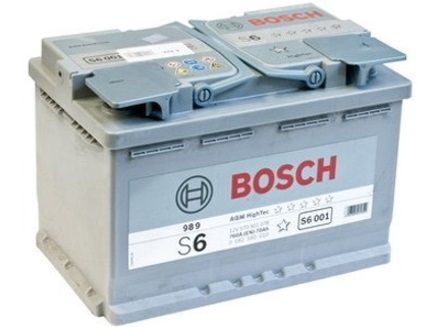 Аккумулятор Bosch S6 001 AGM 70 А/h, 760А (570 901 076 ) купить в Минске ♨️  цены на AKKUMULYATORY